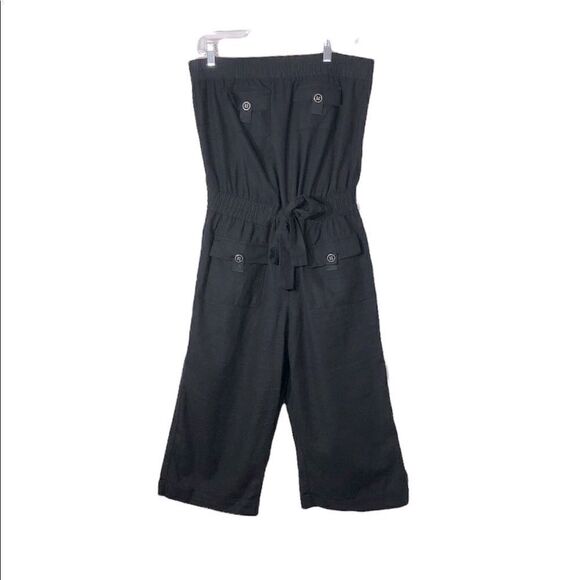 Strapless Chesley 100% Linen Jumpsuit